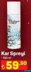 KAR SPREYİ 150 ML fiyat ve kampanya bilgisi